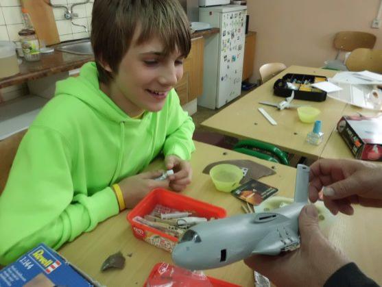 Nové prostory Klubu plastikových modelářů v Broumově 