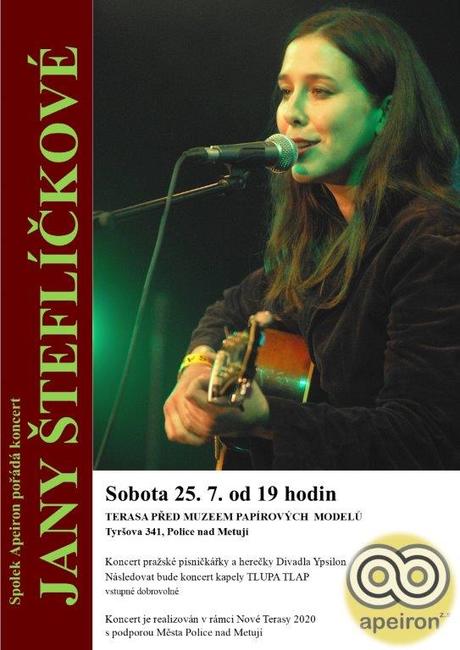 Jana Šteflíčková a Tlupa tlap na polické Terase 