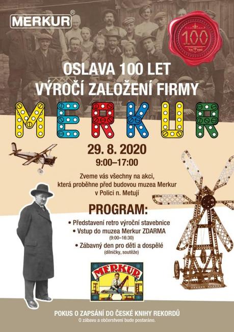 Merkur slaví 100 let! 