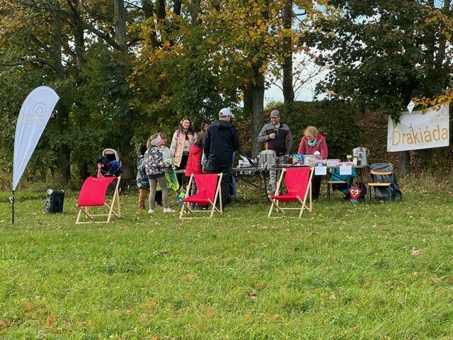 Nebe nad Rájem plné draků 