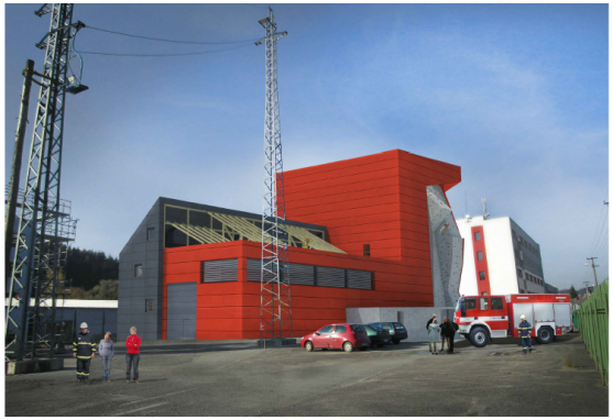 Hasiči lezci z celé republiky se mohou těšit na nový lezecký polygon. Vyroste ve Velkém Poříčí