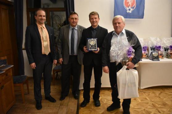 Jiří Hejcman z Meziměstí se stal Osobností fotbalu OFS Náchod 