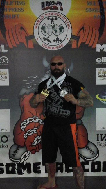 Kamil Grim se stal na Floridě mistrem světa v benchpressu