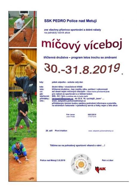 Nabídka akcí na Broumovsku pro víkend od 30. srpna do 1. září