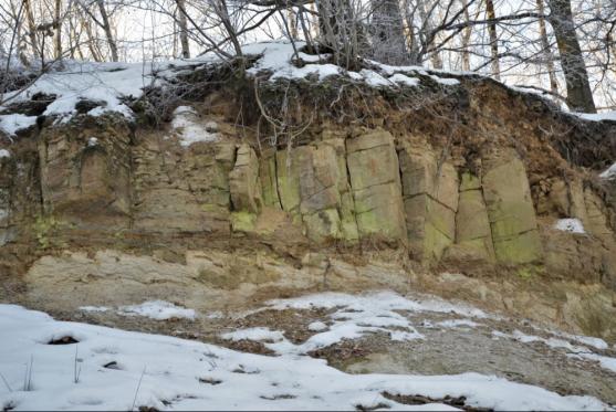 Zimní výšlap k Mořské transgresi