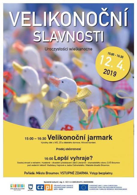 Nabídka akcí na Broumovsku pro víkend od 12. do 14. dubna