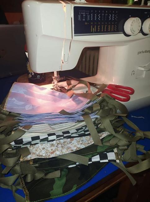 Šijeme roušky Policko 