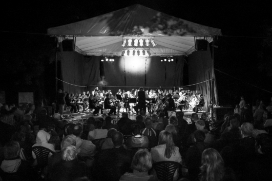 Ze všech hvězd na Hvězdě byly nejzářivější ty z Police Symphony Orchestra 