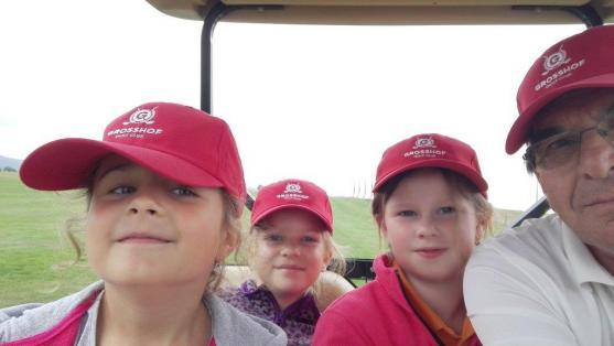 V golfovém areálu Grosshof v Broumově se opět konal prázdninový tábor pro děti a mládež