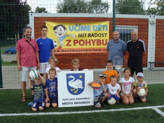 Do příměstských táborů projektu Bavíme se sportem se zapojilo 200 dětí