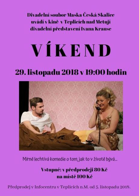 Nabídka akcí na Broumovsku pro víkend od 29. listopadu do 2. prosince