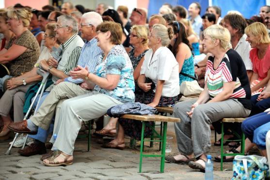 Ozdobou posledního představení osmého Malého letního divadlení byla Valerie Zawadská