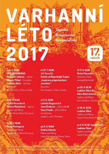 Nabídka akcí na Broumovsku pro víkend od 7. do 9. července