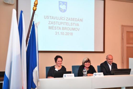 Ustavující zasedání Zastupitelstva Broumova bez překvapení. Starostou je Jaroslav Bitnar