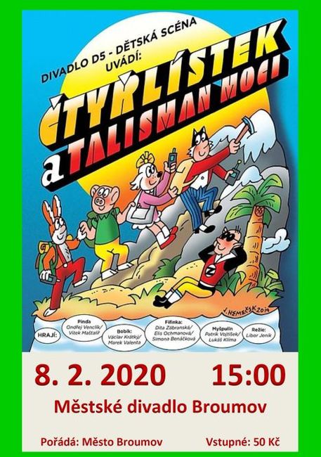 Nabídka akcí na Broumovsku pro víkend od 7. do 9. února