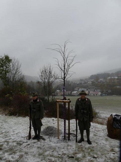 Sto let republiky si připomněli také ve Stárkově