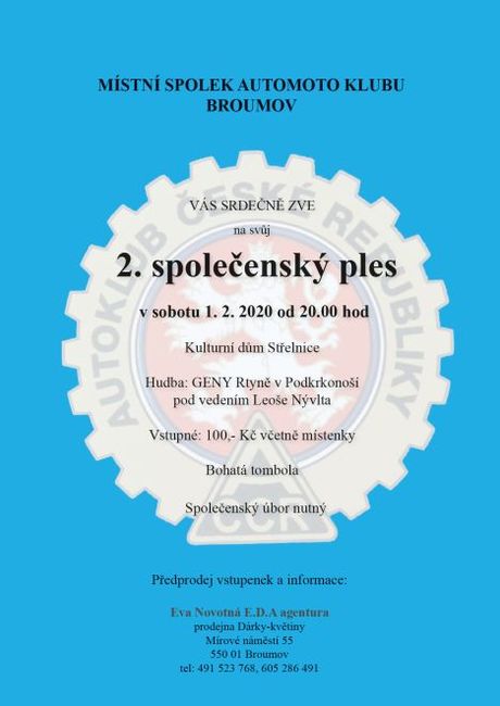 Nabídka akcí na Broumovsku pro víkend od 31. ledna do 2. února