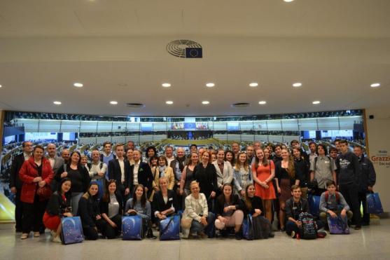 Mladí katolíci z broumovské a teplické farnosti navštívili Brusel