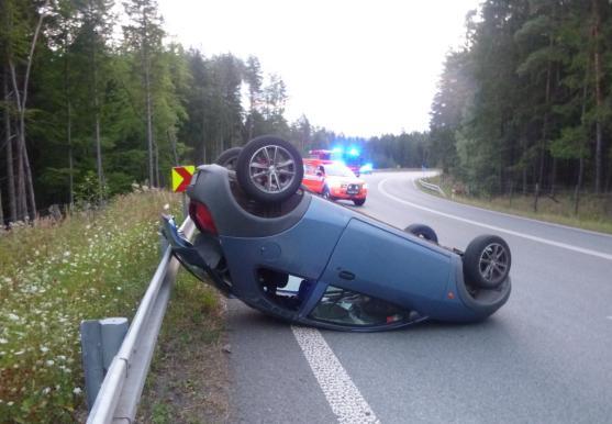 Hasiči zasahovali v pátek u dvou dopravních nehod
