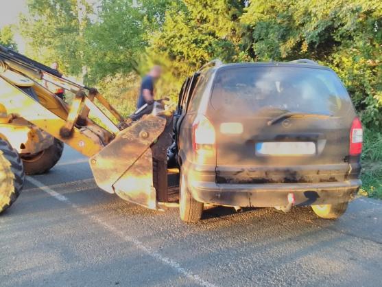 Podnapilý řidič způsobil dopravní nehodu