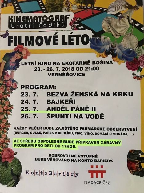 Nabídka akcí na Broumovsku pro víkend od 27. do 29. července