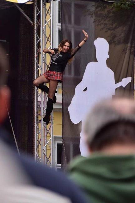 Vrcholem poutě v Broumově bylo vystoupení Olgy Lounové