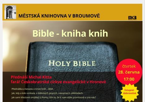 Nabídka akcí na Broumovsku pro víkend od 29. června do 1. července