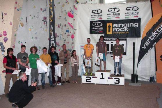 Třetí místo pro Dominika Uhera na Mistrovství ČR v lezení na obtížnost