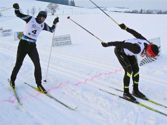 Běžkařské Teplické kritérium se jelo za třeskutého mrazu