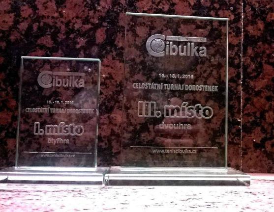 Broumovské tenistce Haně Duškové se dařilo na turnaji v Praze