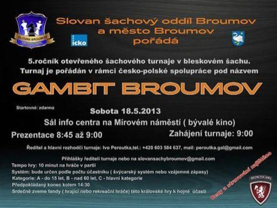 Šachisté Broumova vybojovali v Třebechovicích 3. místo