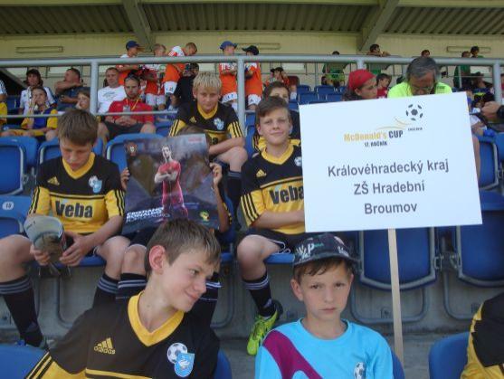 Hradebka se stala desátou nejlepší fotbalovou základní školou v České republice