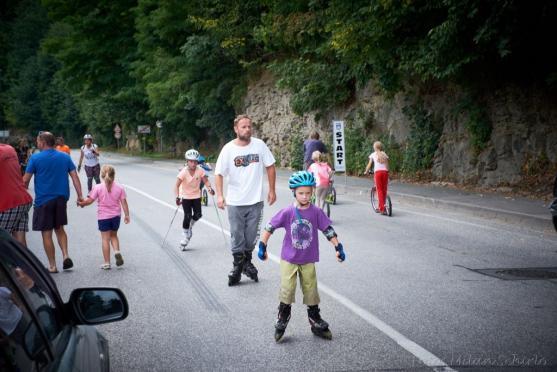 Petrovickými zatáčkami se projíždělo asi 500 lidí