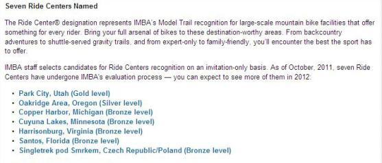 Singltrek Javoří hory jde ve stopách stejného projektu Singltrek pod Smrkem, který byl zařazen mezi sedm nejlepších světových destinací pro terénní cyklistiku