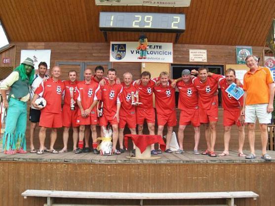 Tepličtí Old Boys vyhráli podruhé fotbalový turnaj v Havlovicích