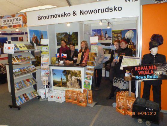 Broumovsko & Noworudsko se společně prezentovaly na veletrhu cestovního ruchu Holiday World v Praze