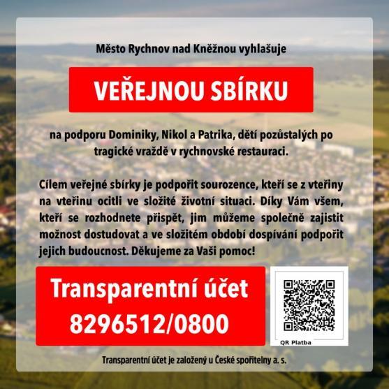 Veřejná sbírka na podporu Dominiky, Nikol a Patrika