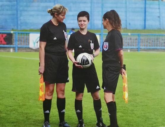 Polické vítězství odpískala hlavní rozhodčí Jindra Lavrenčíková