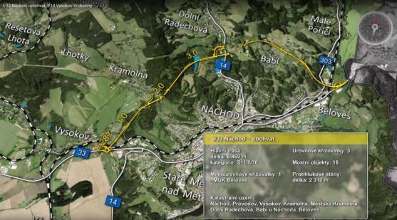 Starosta Náchoda bude s občany řešit kompenzace za stavbu obchvatu