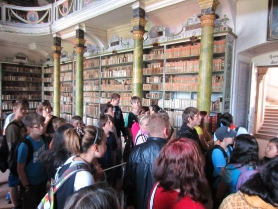 Postřehy žáků ZŠ Meziměstí z návštěvy broumovského kláštera