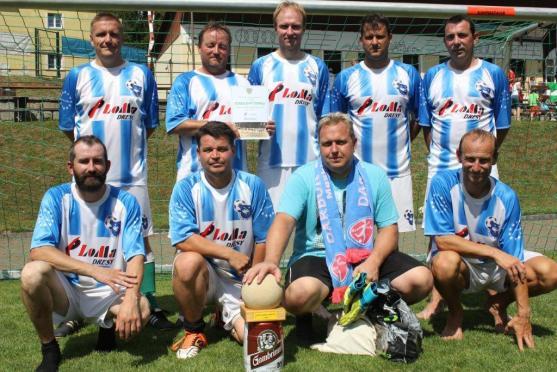 Fotbalový turnaj starých gard O pohár Teplických skal vyhrál podruhé Broumov