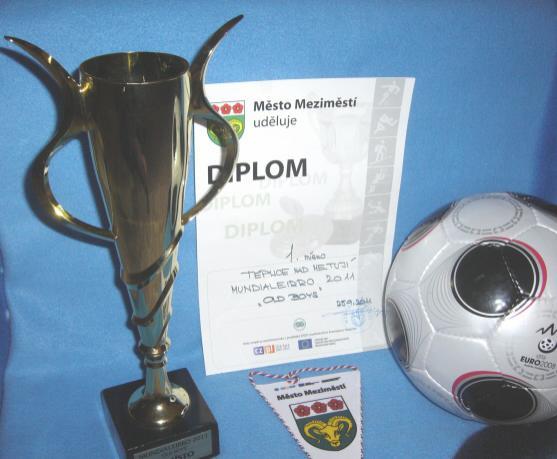 Stará garda Teplic nad Metují zvítězila v turnaji Old Boys Mundialeirro