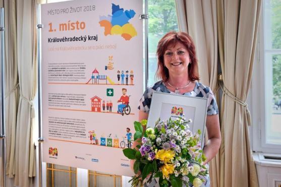 Královéhradecký kraj zazářil ve srovnávacím výzkumu Místo pro život 2018!