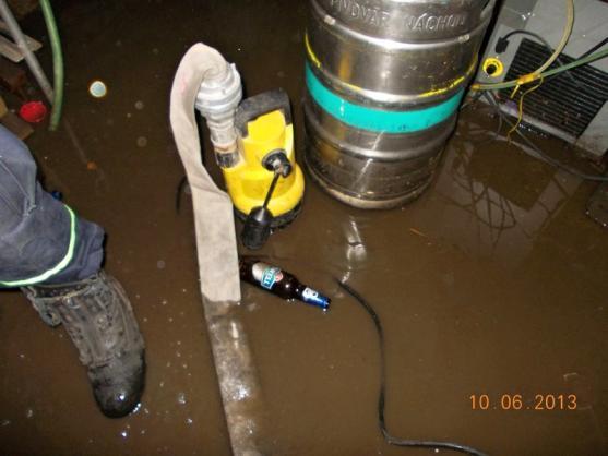 Přívalový déšť a vítr způsobil škody na řadě míst v kraji. Vodní toky na Broumovsku jsou v normálním stavu