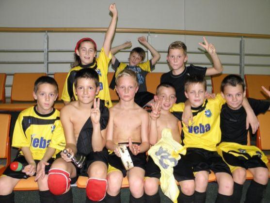 Fotbalisté broumovské starší přípravky v 1. kole krajského přeboru v Jičíně neprohráli