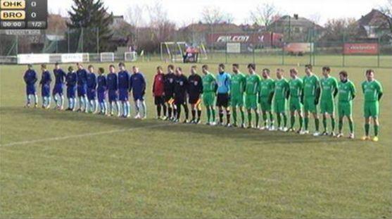 Fotbal: Broumov dostal v přímém přenosu šest branek