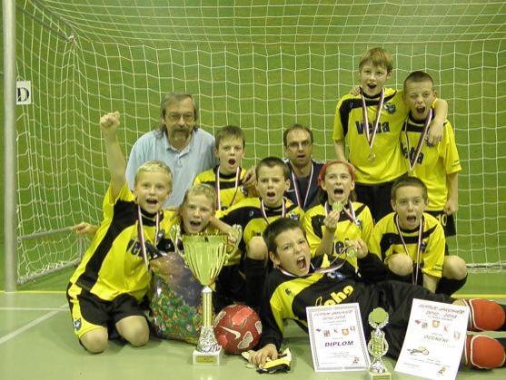 Fotbalová starší přípravka Slovanu Broumov zvítězila na turnaji v Jaroměři