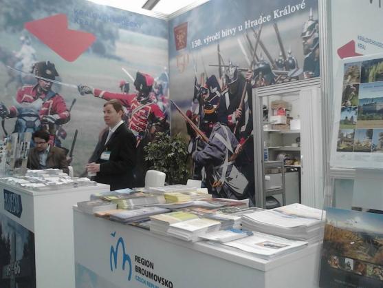 Region Broumovsko se prezentoval na veletrhu Holiday World v Praze