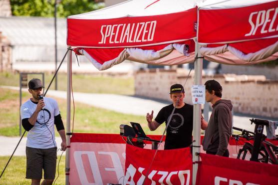 Klášterní zahrada se o víkendu proměnila v cykloráj Trail Days