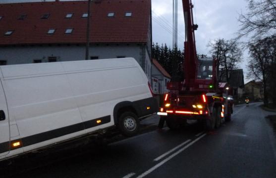 Na Nový rok došlo v Broumově ke dvěma dopravním nehodám